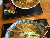 冷やしたぬき中華と冷やし鬼たぬき中華