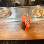 お好み焼き　そば入り