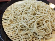 緑がかった新蕎麦