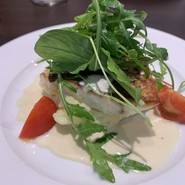 ランチ　白身魚のポワレ