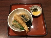 セットのミニ天丼