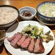 牛たん極定食 3枚6切