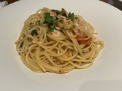 桜海老とレモンバターのパスタ