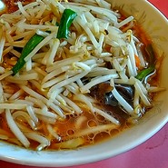 あっさり醤油のもやしラーメン