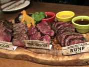 馬肉ステーキ3品