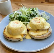 スパム&チーズベネディクト