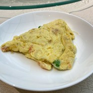 蟹肉と玉子の炒め