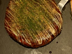 コースのお好み焼き(豚)