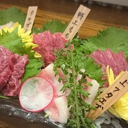 馬刺5種盛り合わせ