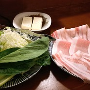 あぐーしゃぶしゃぶと言えば！！ちゃぁぶ～