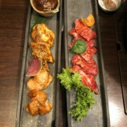 牛刺しと焼肉としゃぶしゃぶと。仔虎国分町店