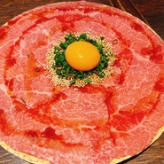 王者のユッケ
