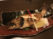 ノドグロの塩焼き
