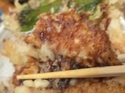 サクサクの衣と上品な優しいタレが合ってます！