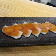 自家製からすみ大根