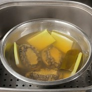 鮑酒蒸し