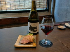 鴨ロース煮とピノ・ノワール