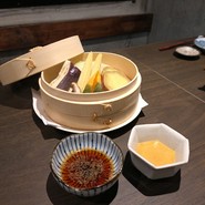 野菜のせいろ蒸し