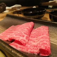 トリュフのすき焼き