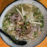 牛肉のフォー（パクチー抜き）