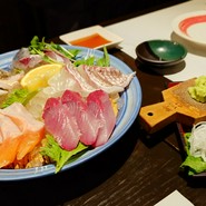 わさびと魚