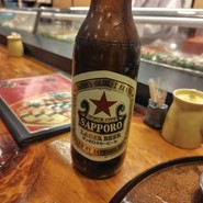 サッポロ赤星瓶ラガービール