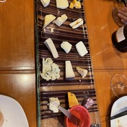 チーズの盛り合わせ