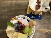 ムーミングラスパフェセット