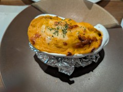 牡蠣と海老のグラタン