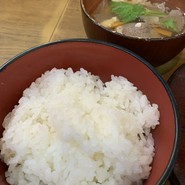 ごはんが美味しい