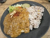 無水ココナッツシーフードクリーミーたまごカレー