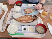 塩さば，むろあじ，さんま丸干し，ごはんセット，生ビール
