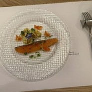 タスマニアサーモンと新じゃがのマリネ　　前菜