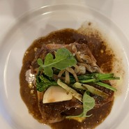 国産鶏胸肉のロースト　きのこ風味　　