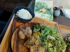 サワラの天ぷらランチ