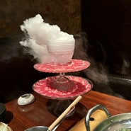 焔立つ肉寿司と牛タンタワー　肉処　双葉　三宮店