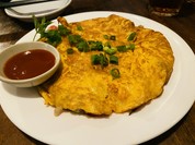 トマトと挽肉の卵焼き