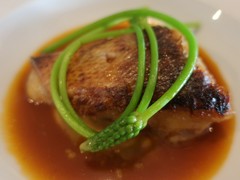 長崎産甘鯛、スープドポワソン（魚出汁）