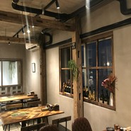 おしゃれな店内