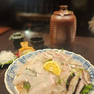 鯛とヒラメと炙りサワラ
