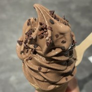 濃厚なチョコチップがふんだんにかかってます！