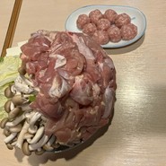 鶏コラーゲン鍋の具材